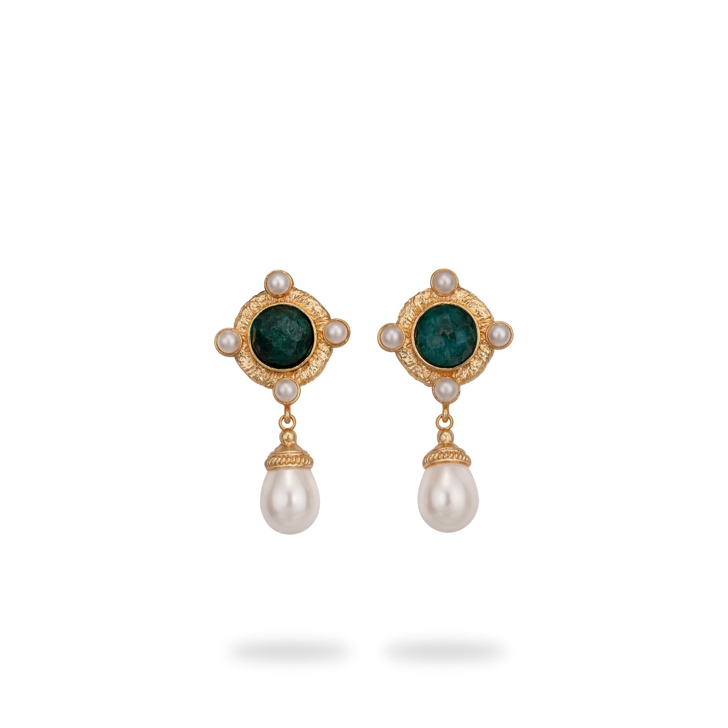 Baroque Dipped Pearl Earrings