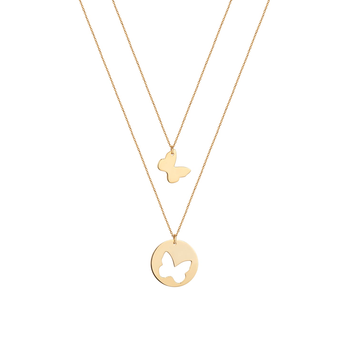 Butterfly Duo Necklace