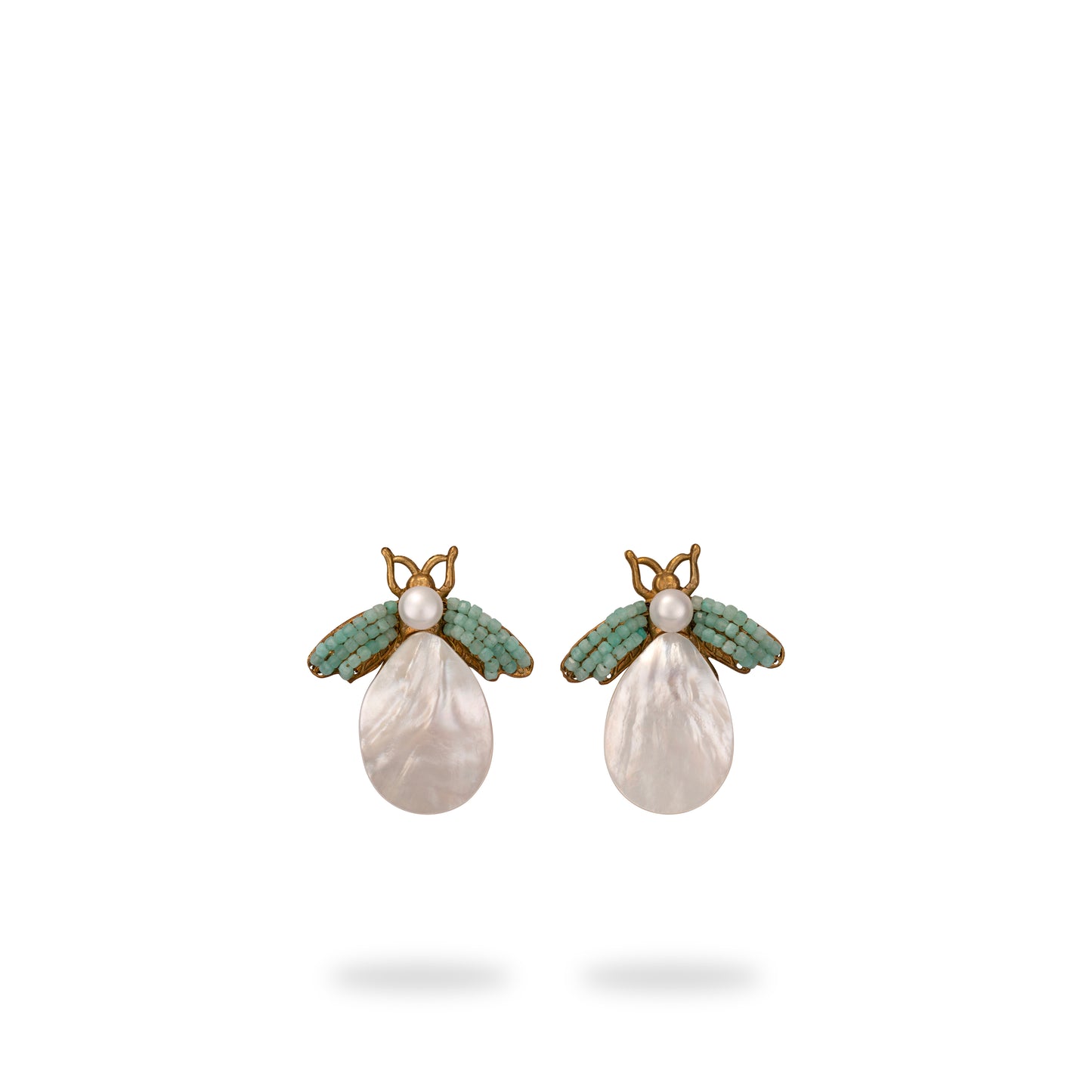 Aqua Shahpari Earrings