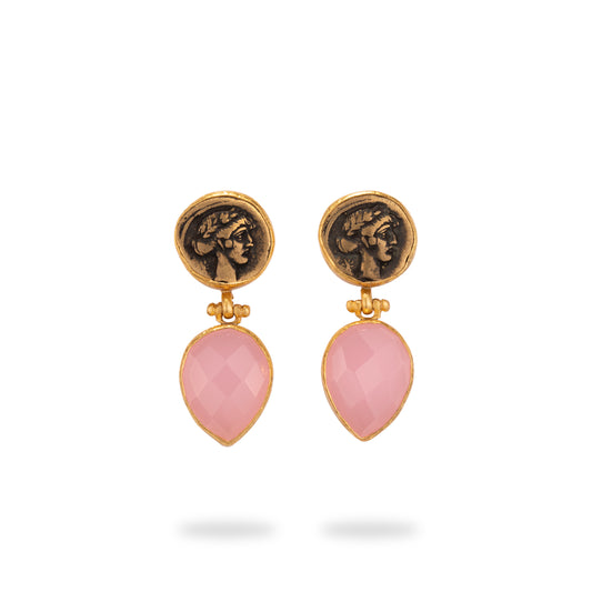 Vintage Rose Earrings