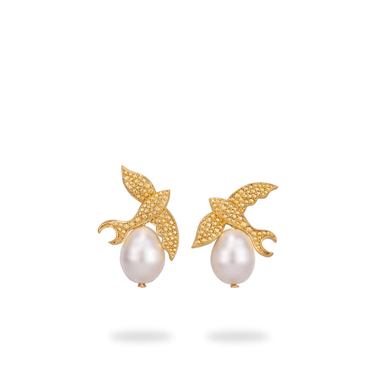 Avian Pearl Earrings