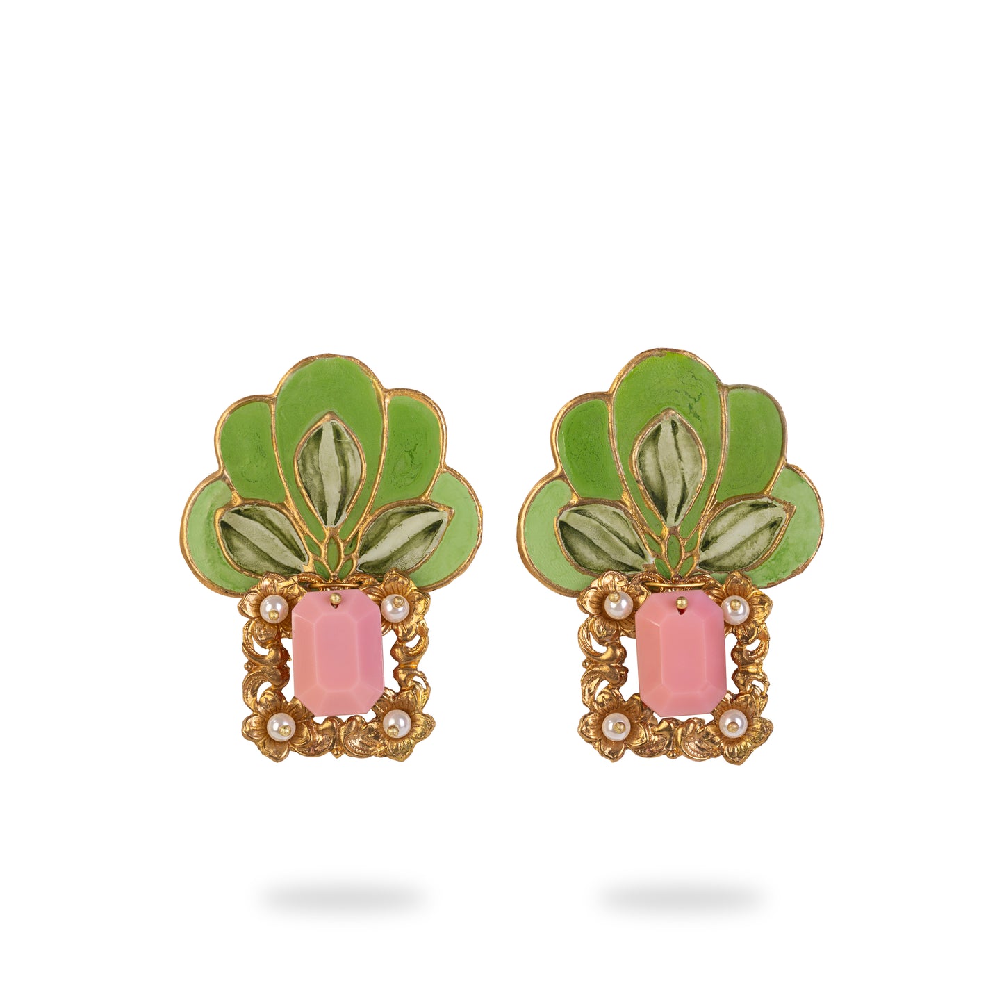 Jade Bloom Earrings