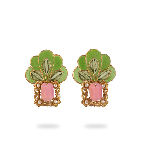 Jade Bloom Earrings
