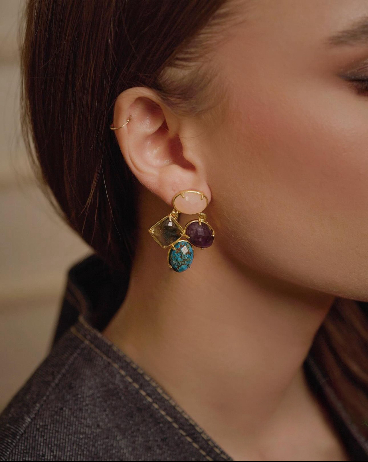 Amatista Earrings
