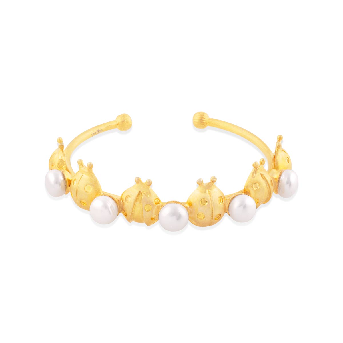 Ladybug Pearl Bangle