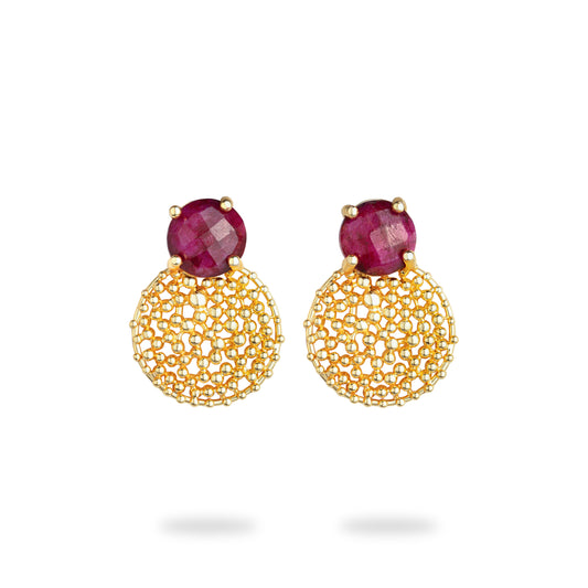 Pomegranate Earrings