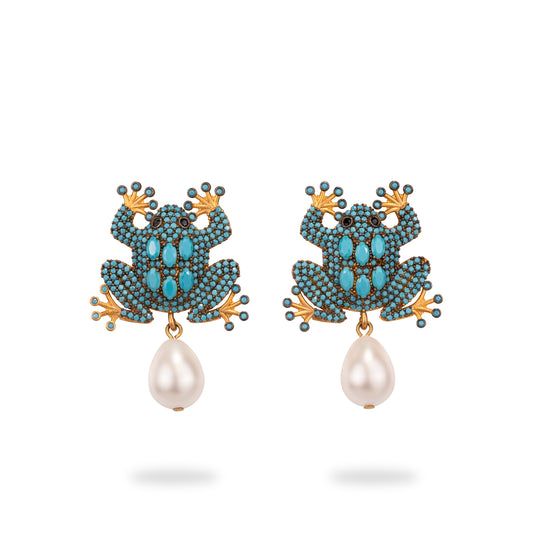 Frog Earrings