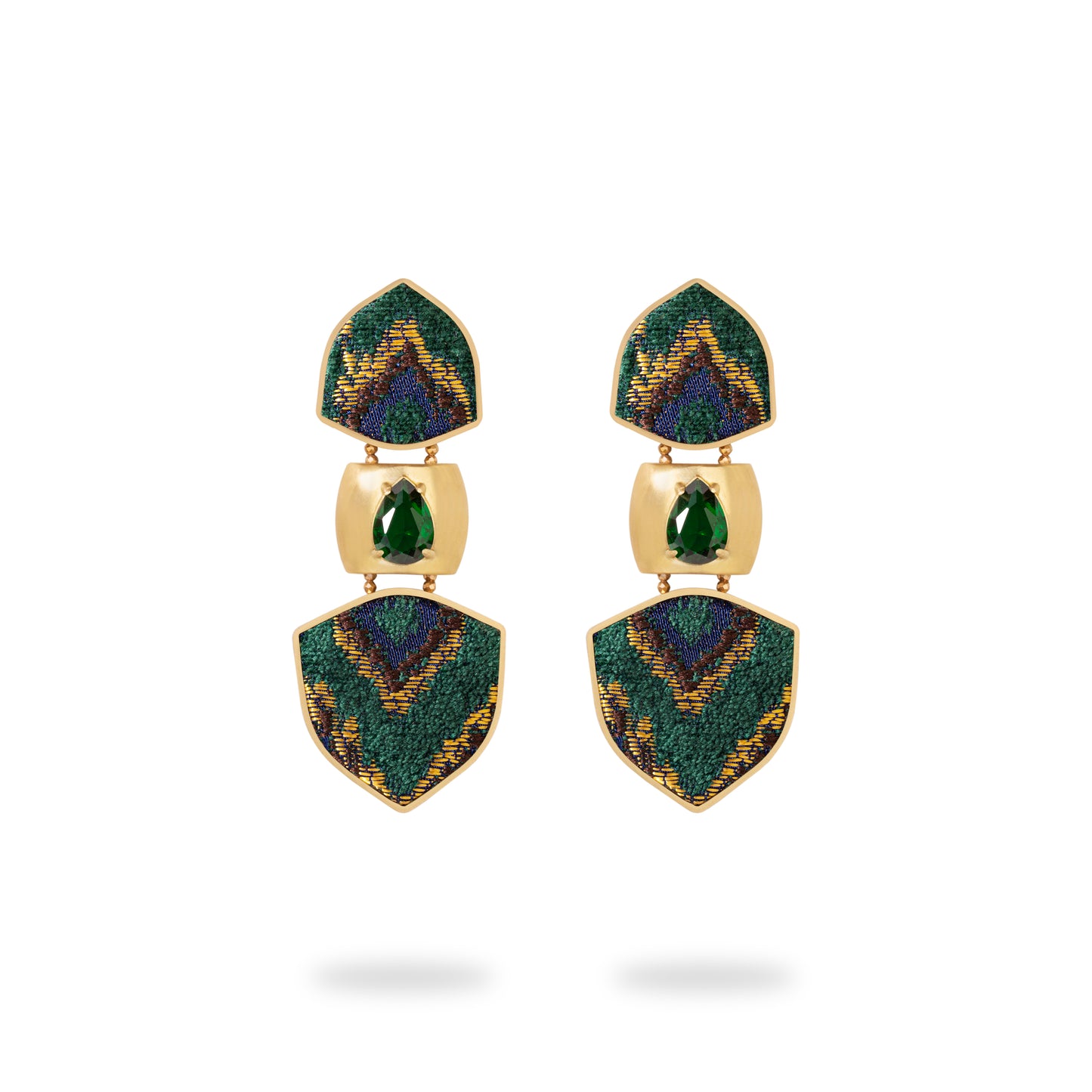Divine Earrings - Green