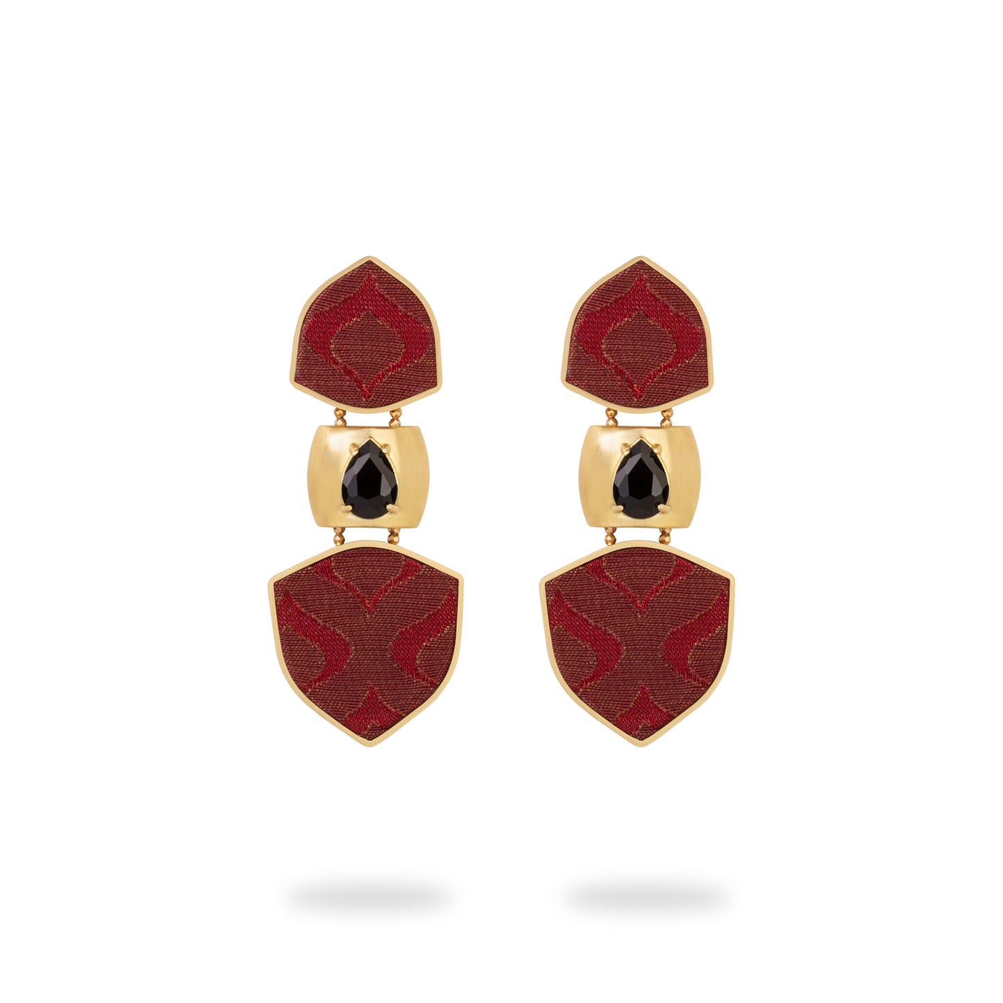 Divine Earrings - Red