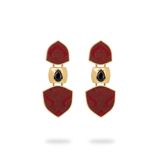 Divine Earrings - Red