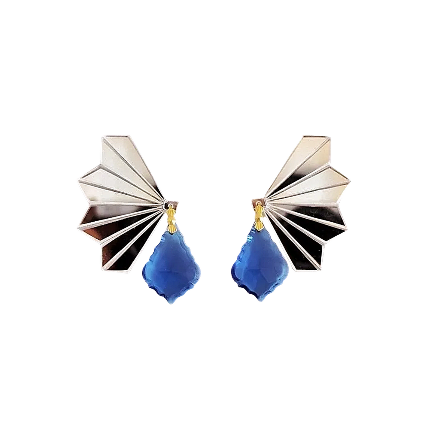 Blue Mermaid Earrings